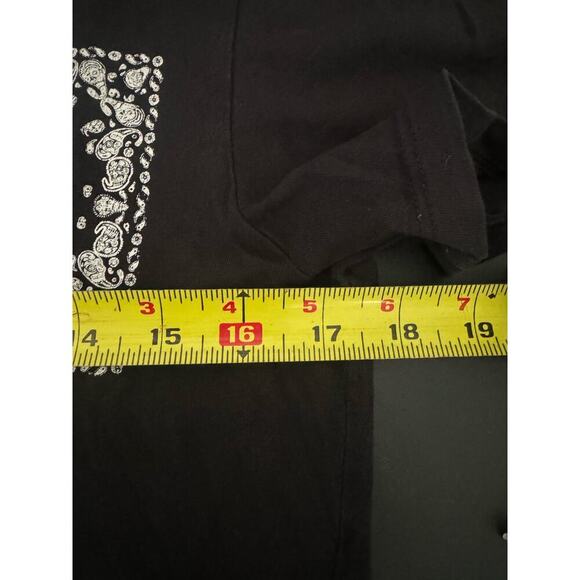 All Saints Badmanna Printed Tee Shirt In Black Size Small - Picture 11 of 12